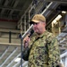 All-hands call aboard USS Bonhomme Richard (LHD 6)