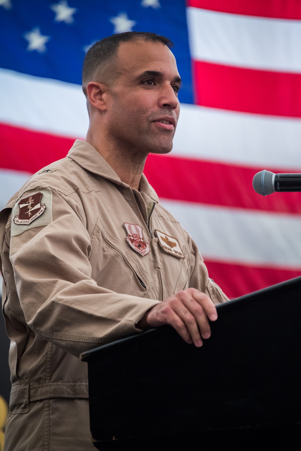 380th Air Expeditionary Squadron welcomes new commander