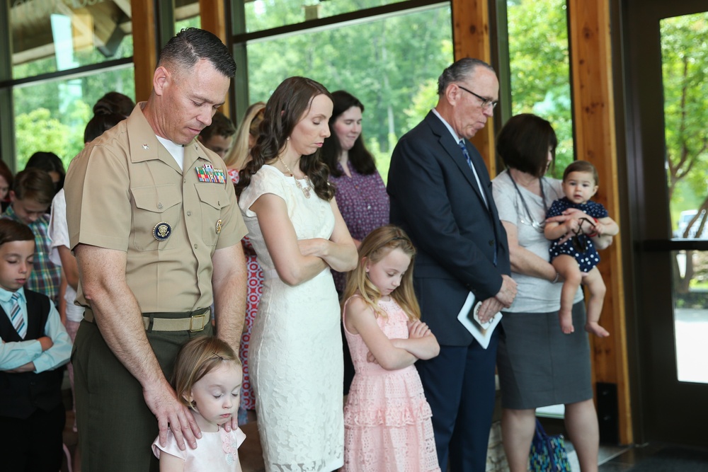 Lt. Col. Jan Durham Retirement Ceremony