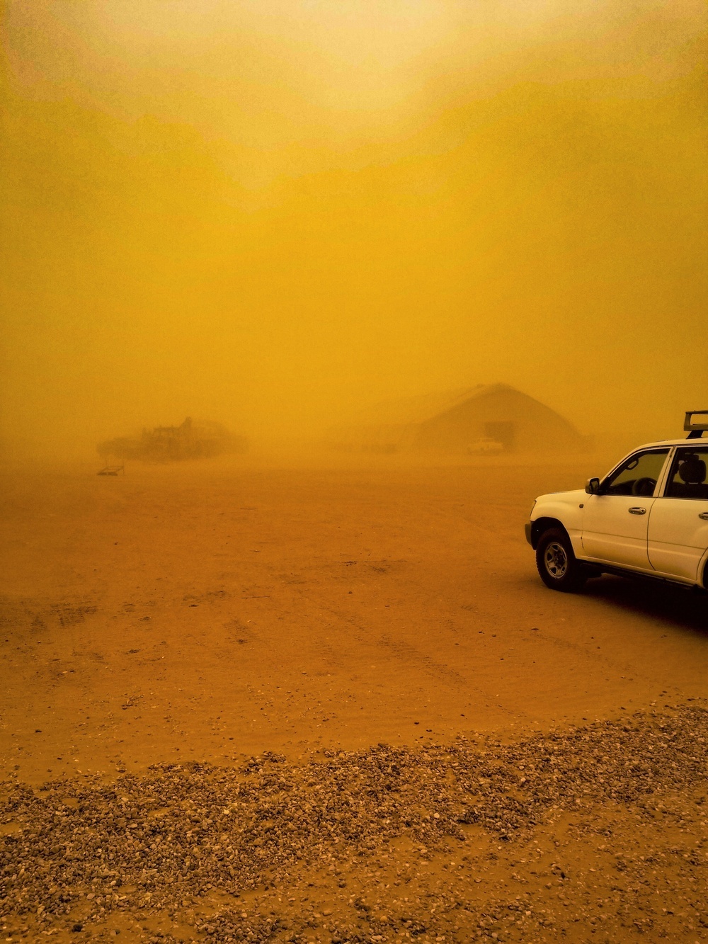 U.S. Air Force weather team preps for sand storms at Nigerien Air Base 201