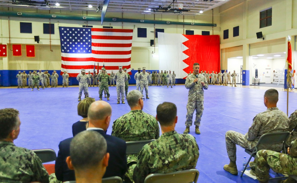 Task Force 51/5 Change of Command Ceremony