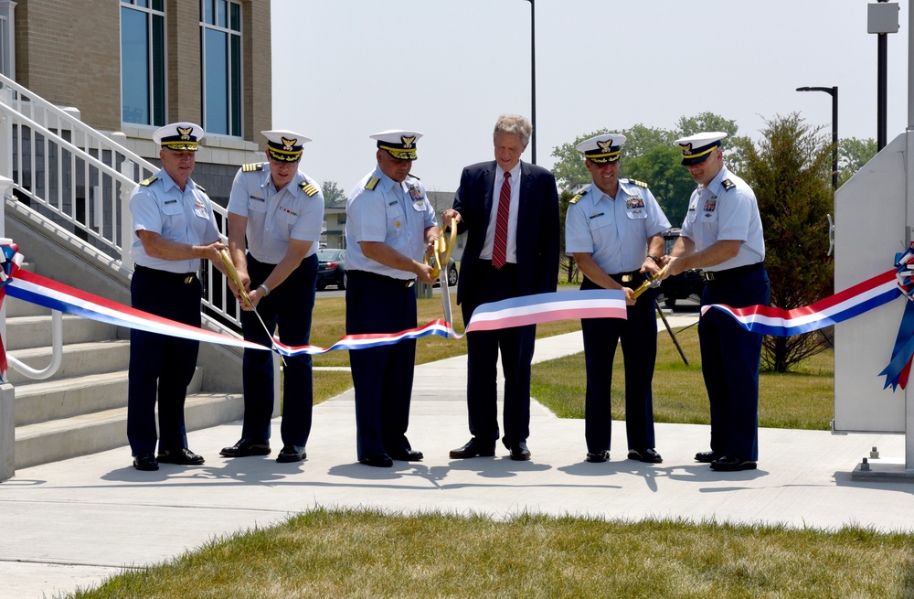 Coast Guard, U.S. Congressman Pallone cut ribbon on state-of-the-art facility at Coast Guard Station Sandy Hook
