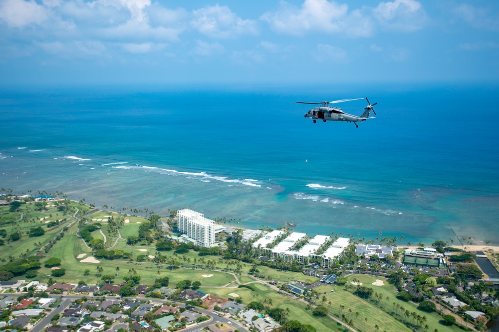 HSC-8 conducts photo exercise - RIMPAC 2018