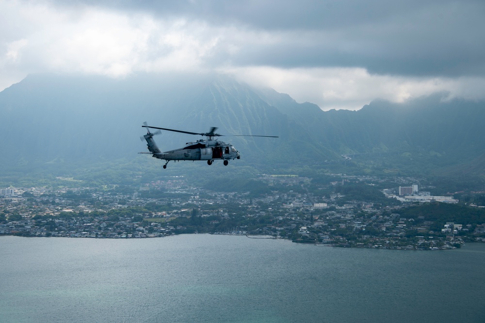 HSC-8 conducts photo exercise - RIMPAC 2018