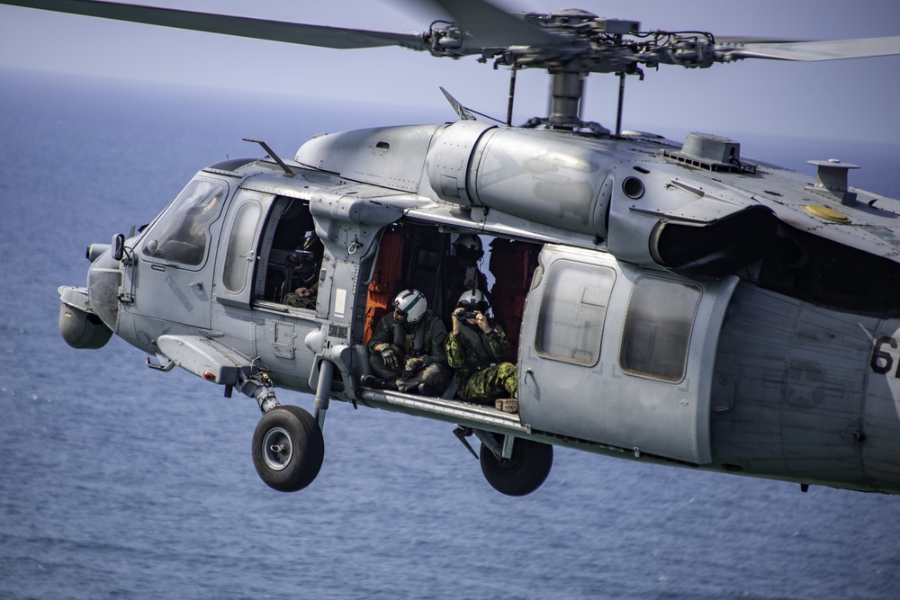 HSC-8 conducts photo exercise - RIMPAC 2018