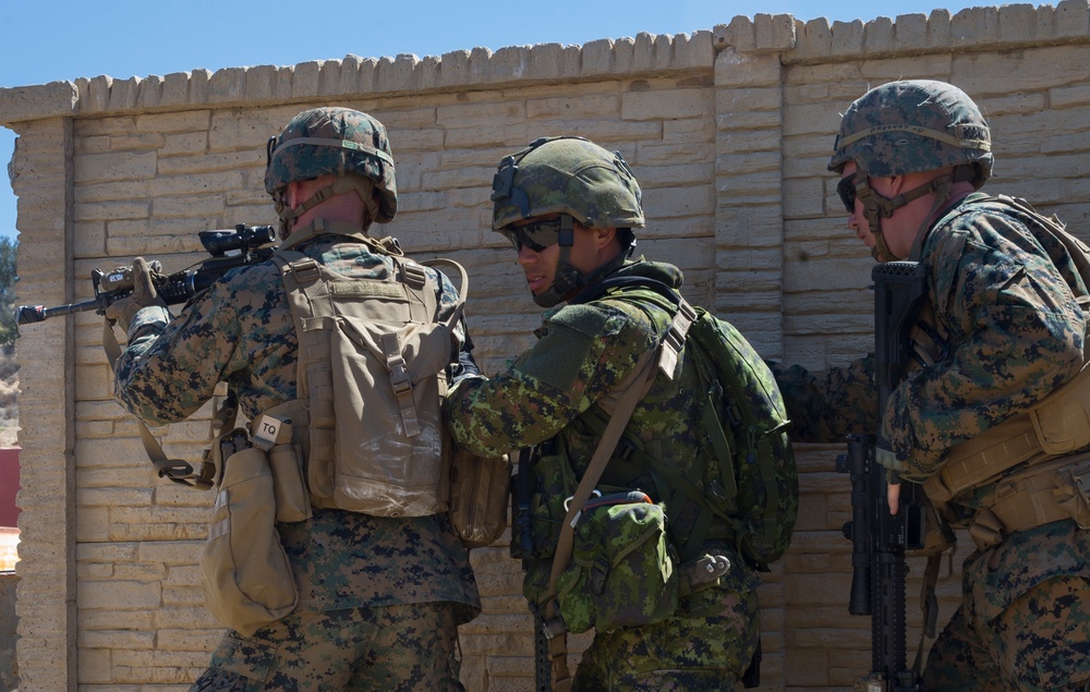 RIMPAC participants clear targets in combat town