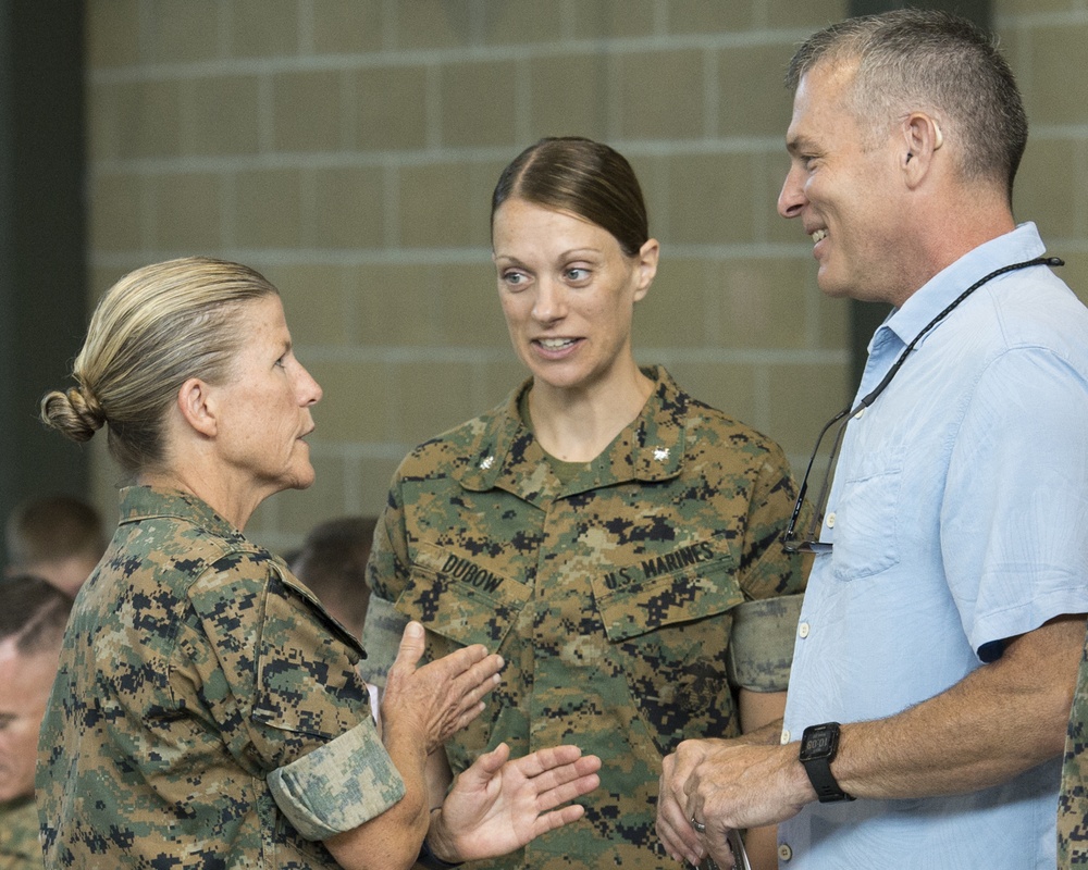 Combat Logistics Battalion 23 Inspector-Instructor Change of Command and Retirement Ceremony