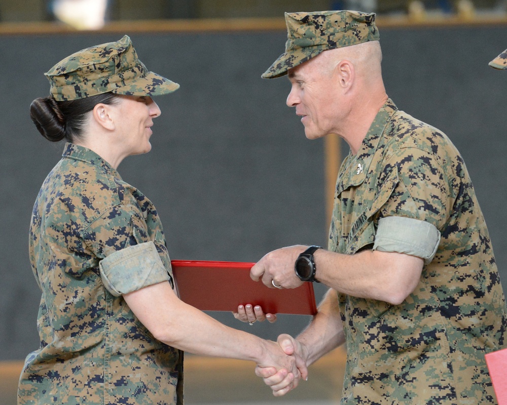 Inspector-Instructor, Combat Logistics Battalion 23 Change of Command and Retirement Ceremony