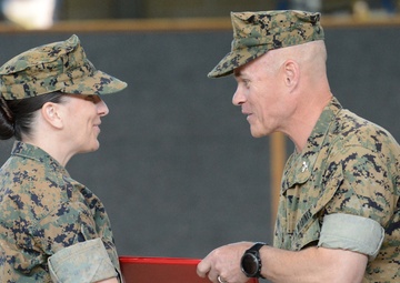 Inspector-Instructor, Combat Logistics Battalion 23 Change of Command and Retirement Ceremony