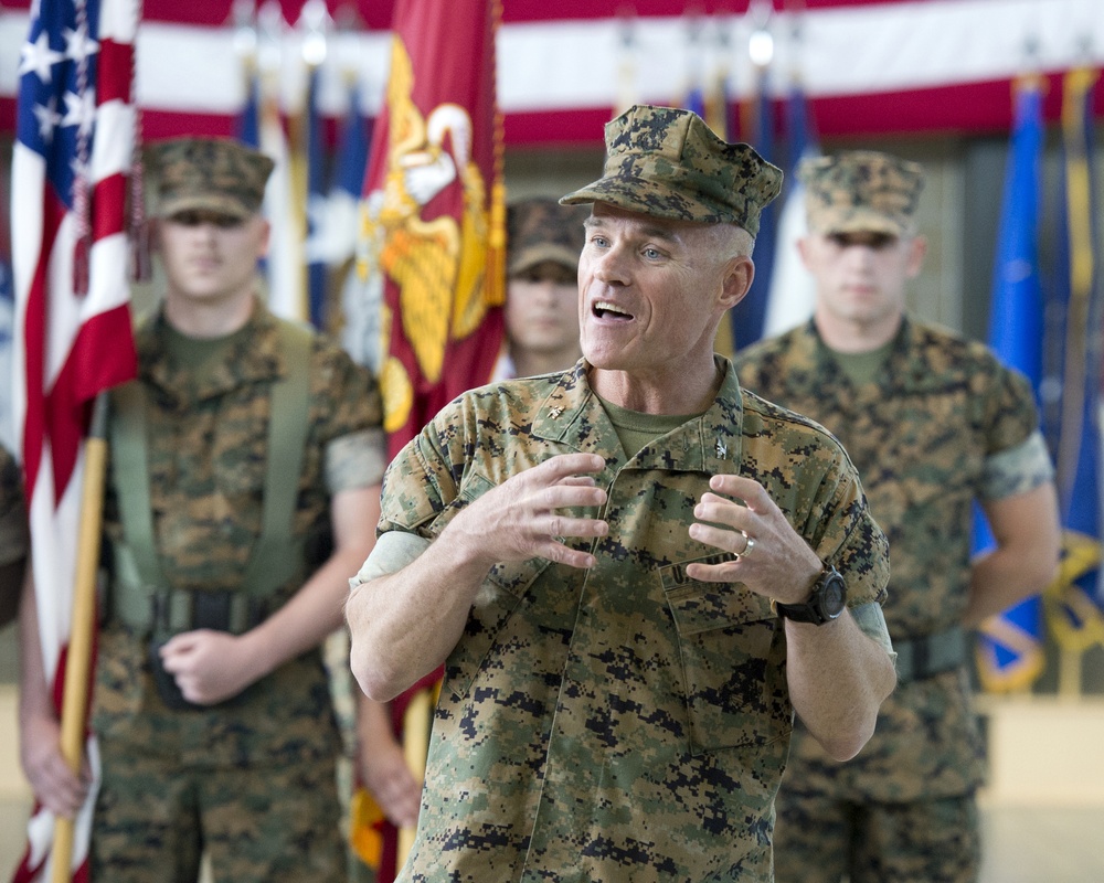 Inspector-Instructor. Combat Logistics Battalion 23 Change of Command and Retirement Ceremony