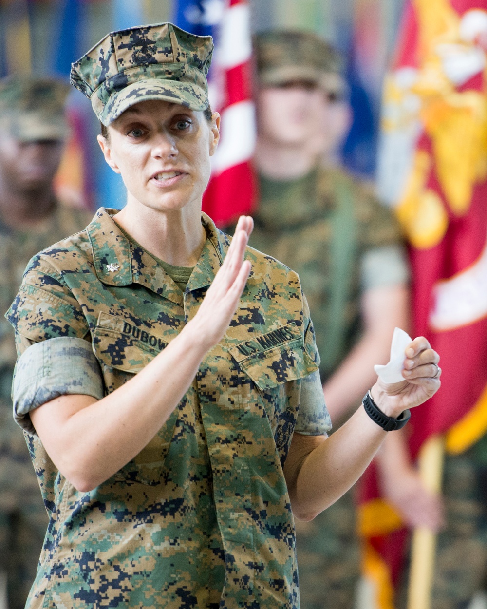 Inspector-Instructor. Combat Logistics Battalion 23 Change of Command and Retirement Ceremony