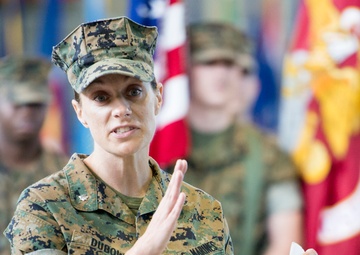 Inspector-Instructor. Combat Logistics Battalion 23 Change of Command and Retirement Ceremony
