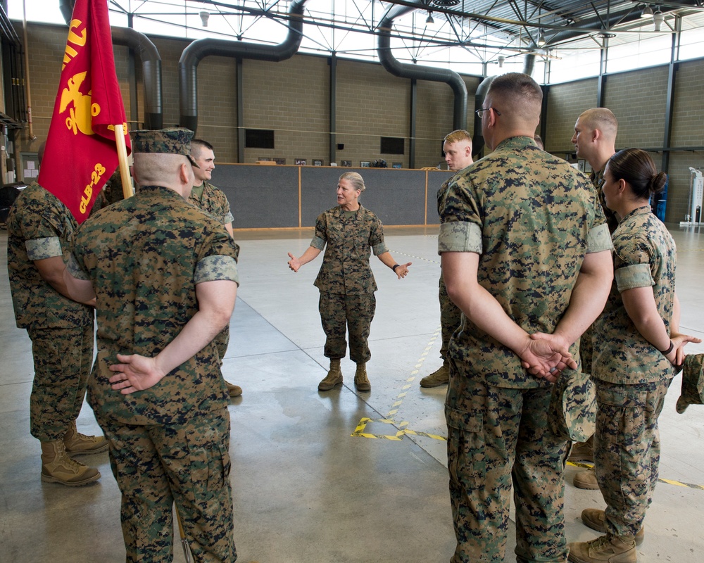 Inspector-Instructor, Combat Logistics Battalion 23 Change of Command and Retirement Ceremony