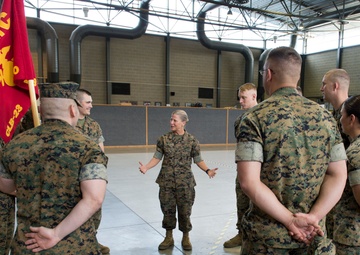 Inspector-Instructor, Combat Logistics Battalion 23 Change of Command and Retirement Ceremony