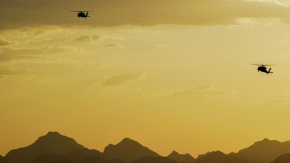 HH-60 Pave Haws take flight