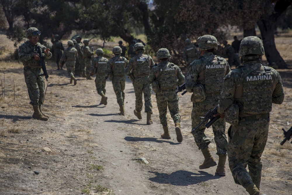 Mexican marines take on ranges during RIMPAC