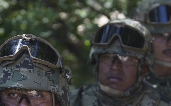 Mexican marines take on ranges during RIMPAC