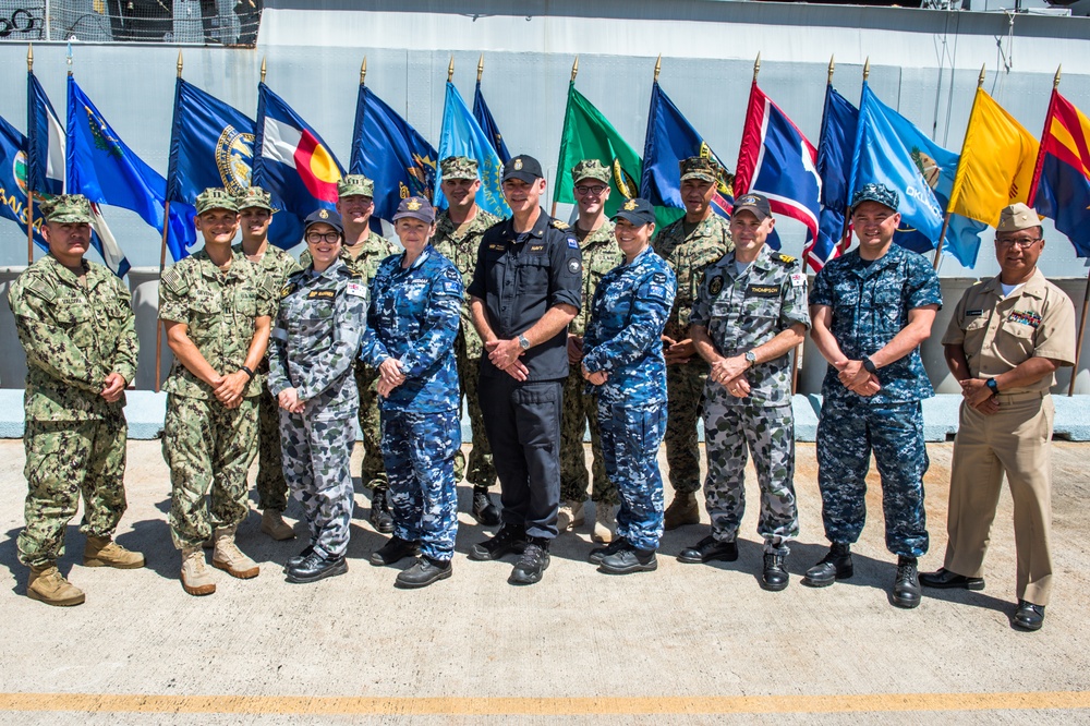 Happy fourth of July from RIMPAC 2018