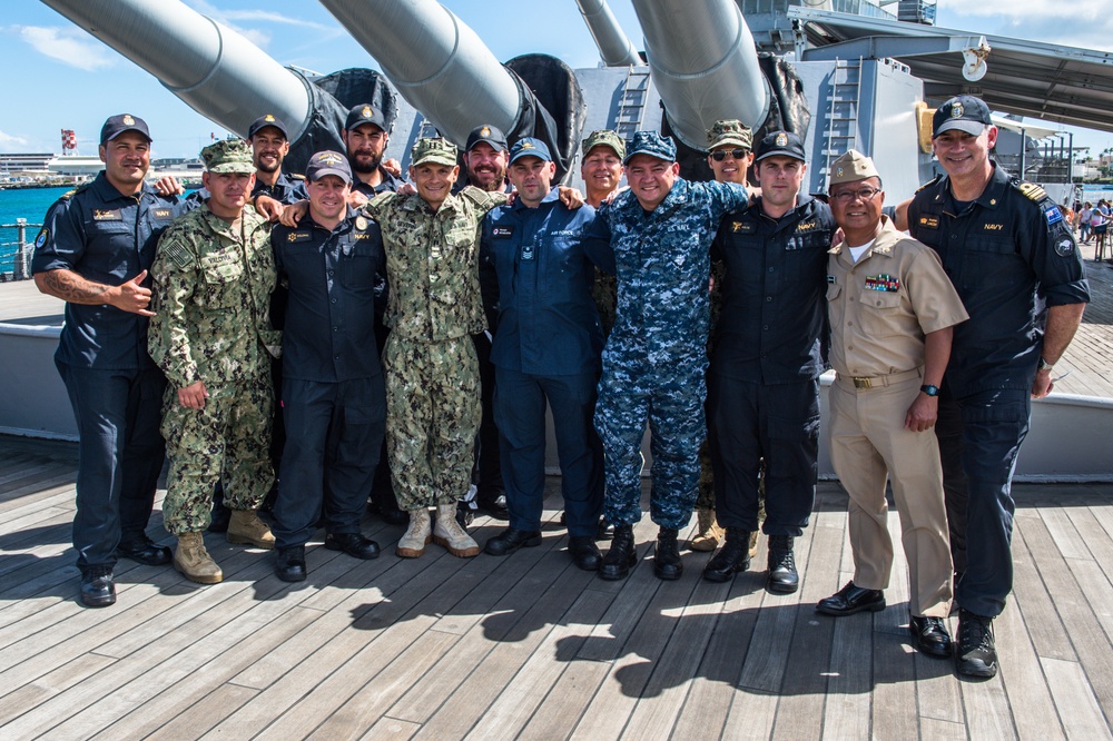 fourth of July celebration during RIMPAC 2018
