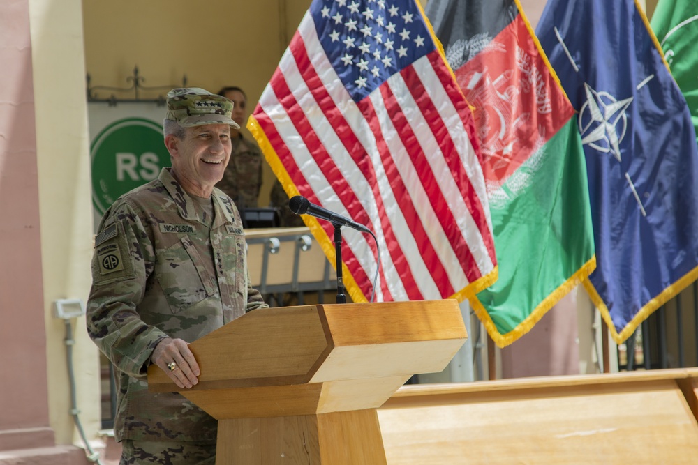 Resolute Support personnel celebrate Independence Day