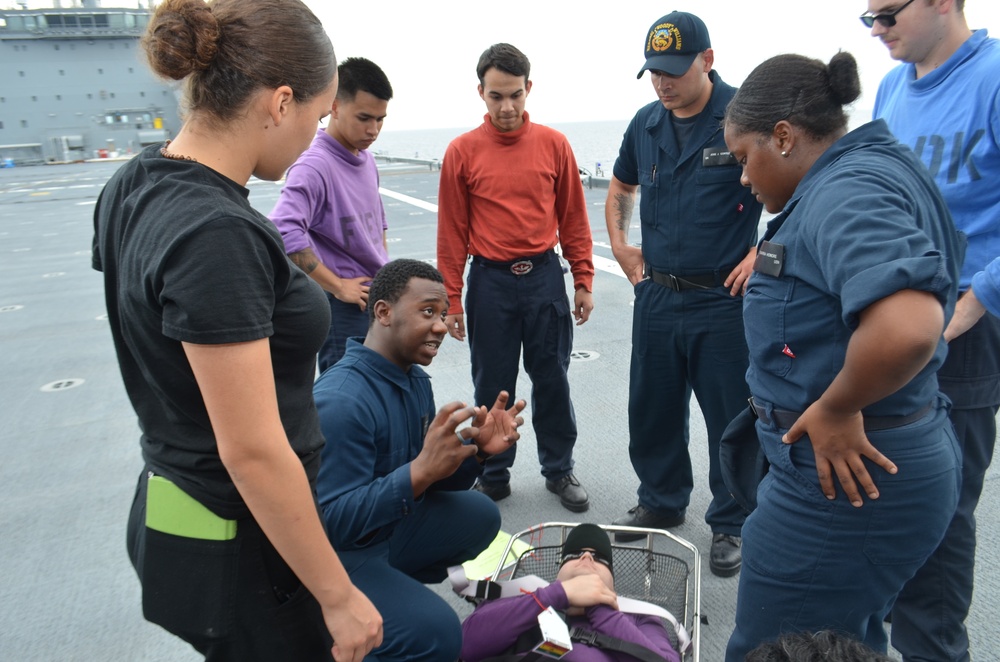 Sailors Training Sailors