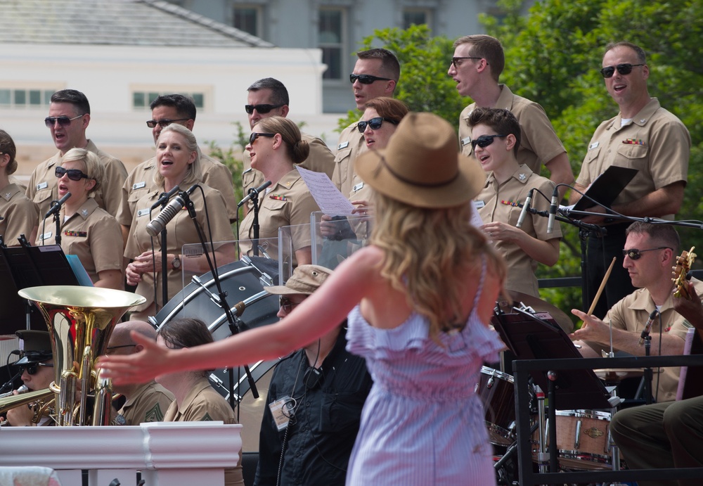 Sea Chanters at White House