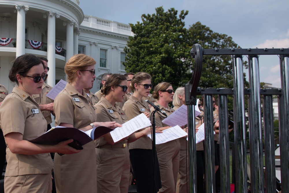 Sea Chanters at White House