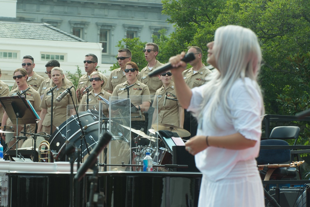 Sea Chanters at White House