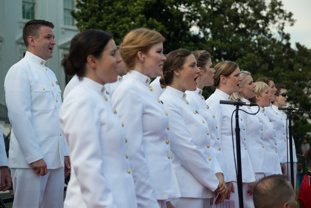 Sea Chanters at White House