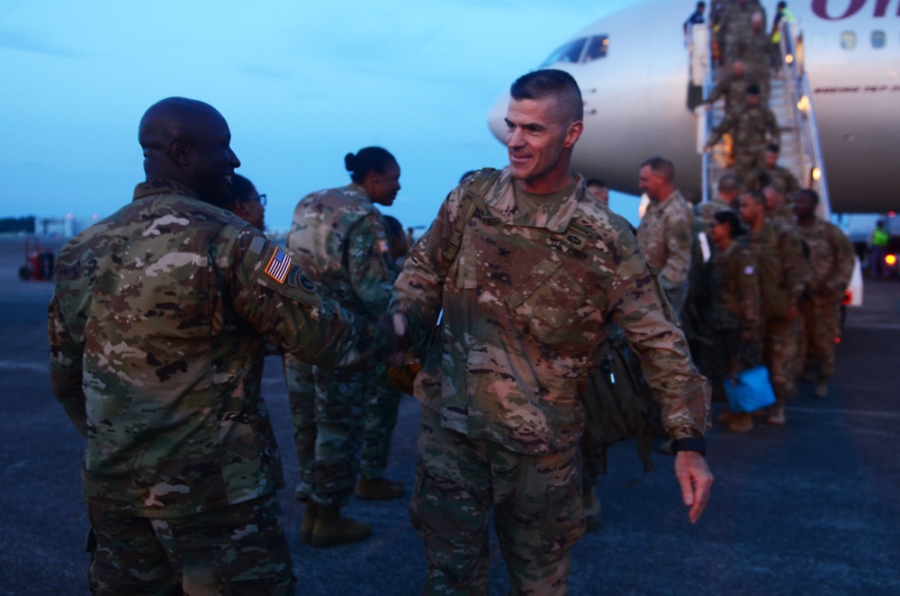 3rd Infantry Division Suustainment Brigade returns home