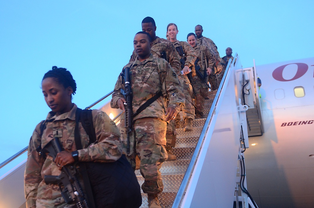 3rd Infantry Division Suustainment Brigade returns home