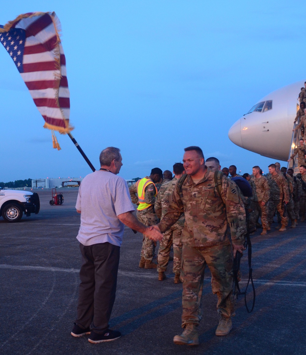 3rd Infantry Division Suustainment Brigade returns home