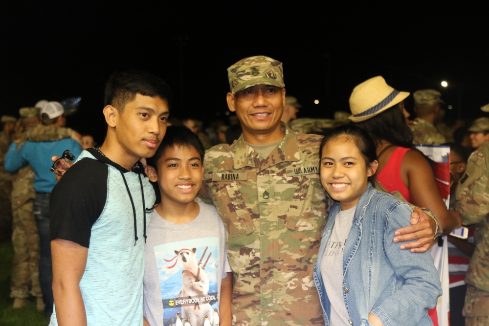 3rd Infantry Division Suustainment Brigade returns home