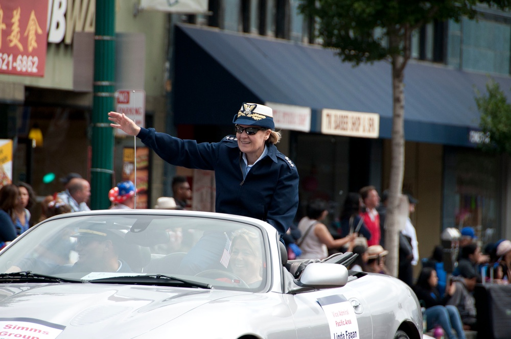 Coast Guard honored in Alameda Fourth of July Parade