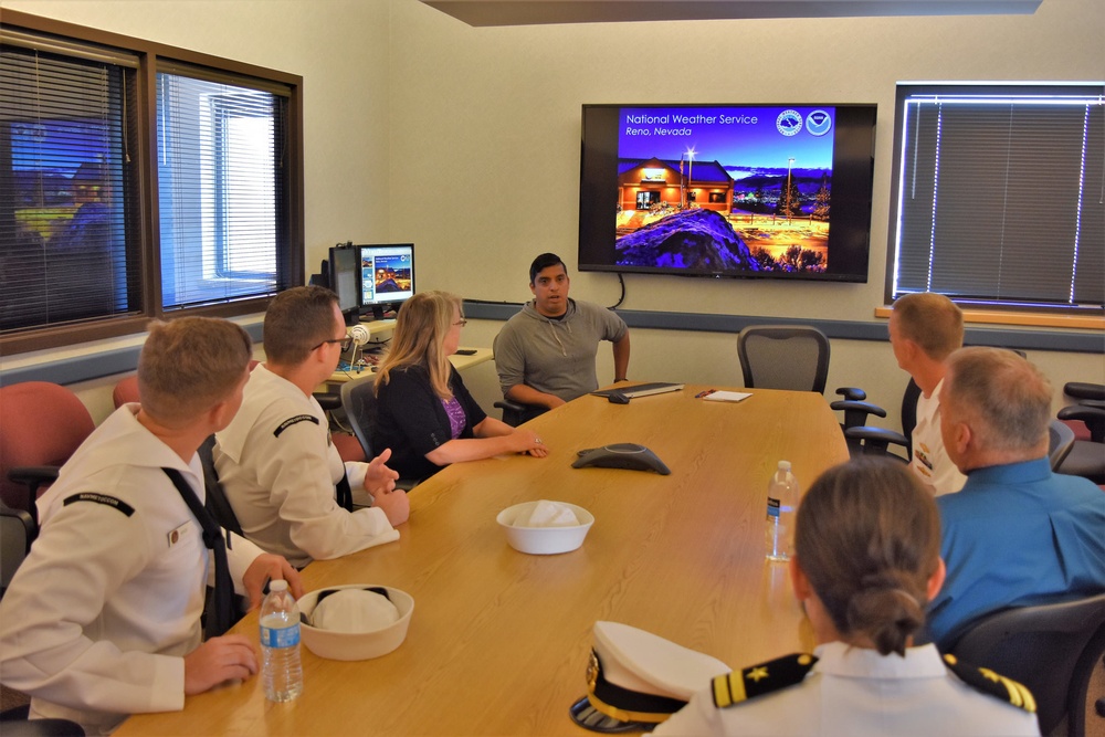 Navy METOC Visits National Weather Service Weather Forecast Office Reno, NV