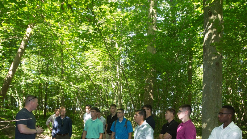 2nd ANGLICO visits Belleau Wood
