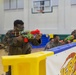 Marines and Sailors with SPMAGTF-CR-AF LCE 18.2 participate in Nerf Gun Battle