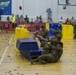 Marines and Sailors with SPMAGTF-CR-AF LCE 18.2 participate in Nerf Gun Battle