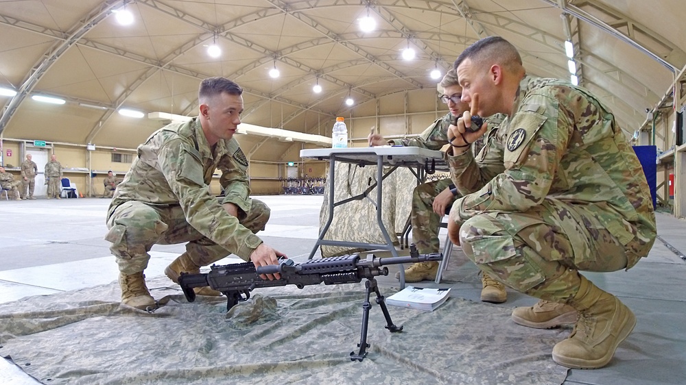 38th Sus Bde Soldier competes in USARCENT Best Warrior