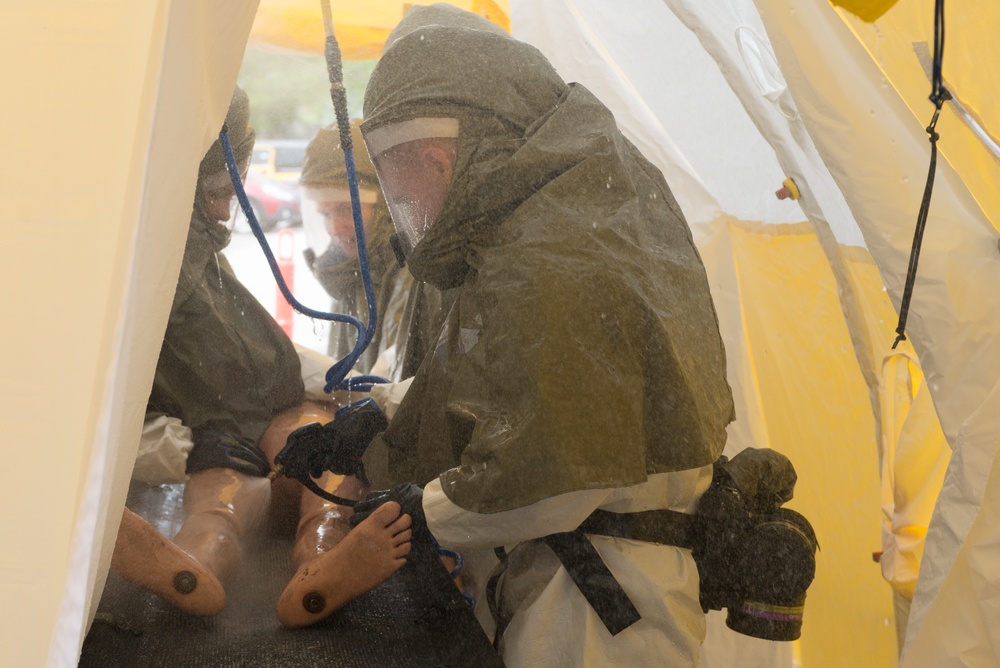 55th MDG tests new patient decontamination systems