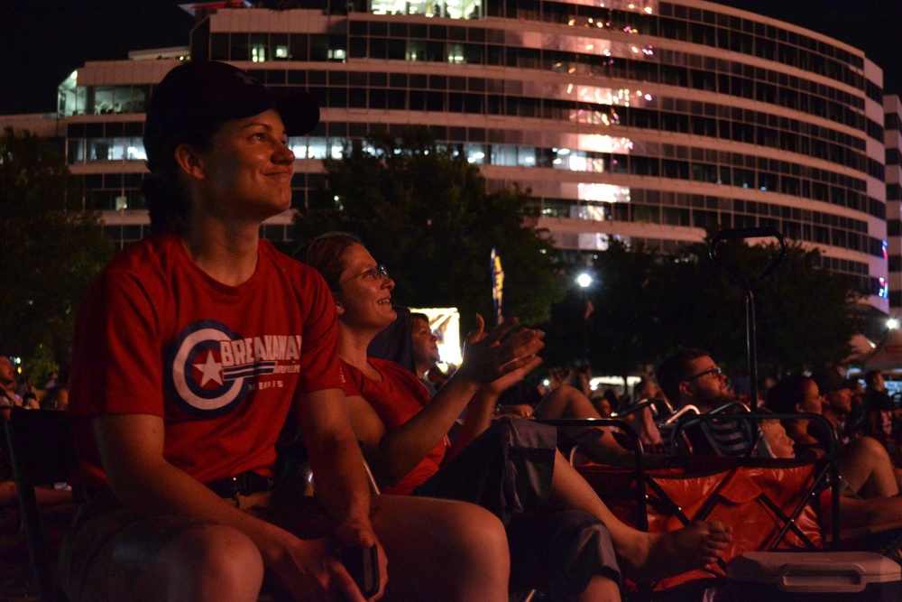 Virginia Military Institute Alumnis Enjoy Dazzling Fireworks Display