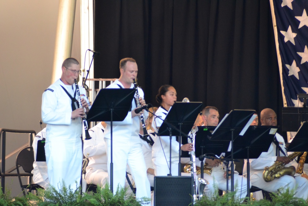 Wind Ensemble performs during 4th of July Celebration