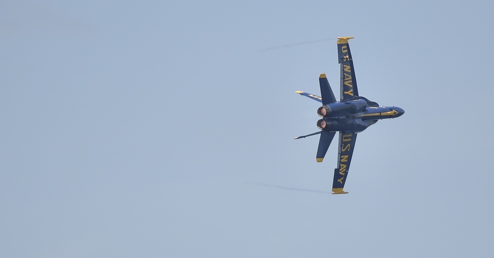 Blue Angels Fly Over Traverse City