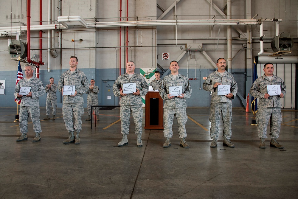 105th AW dedicated crew chiefs recognized