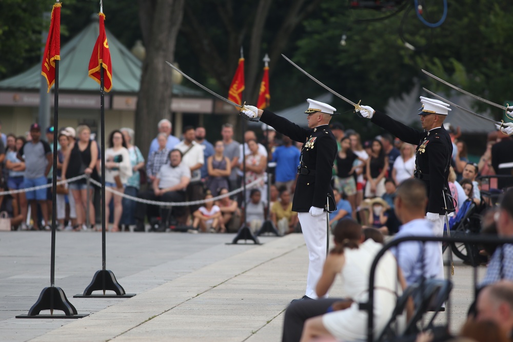 Marine Barracks Washington D.C. Tuesday Sunset Parade 07.03.2018