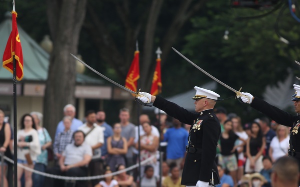 Marine Barracks Washington D.C. Tuesday Sunset Parade 07.03.2018