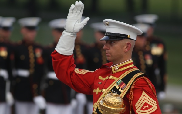 Marine Barracks Washington D.C. Tuesday Sunset Parade 07.03.2018