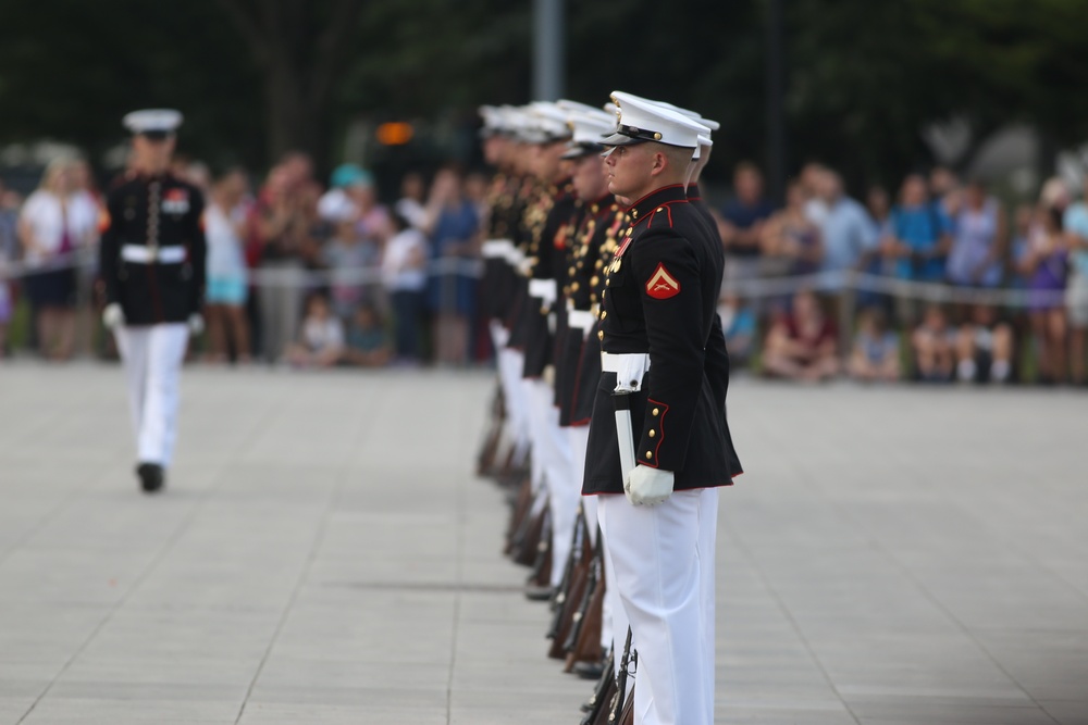 Marine Barracks Washington D.C. Tuesday Sunset Parade 07.03.2018