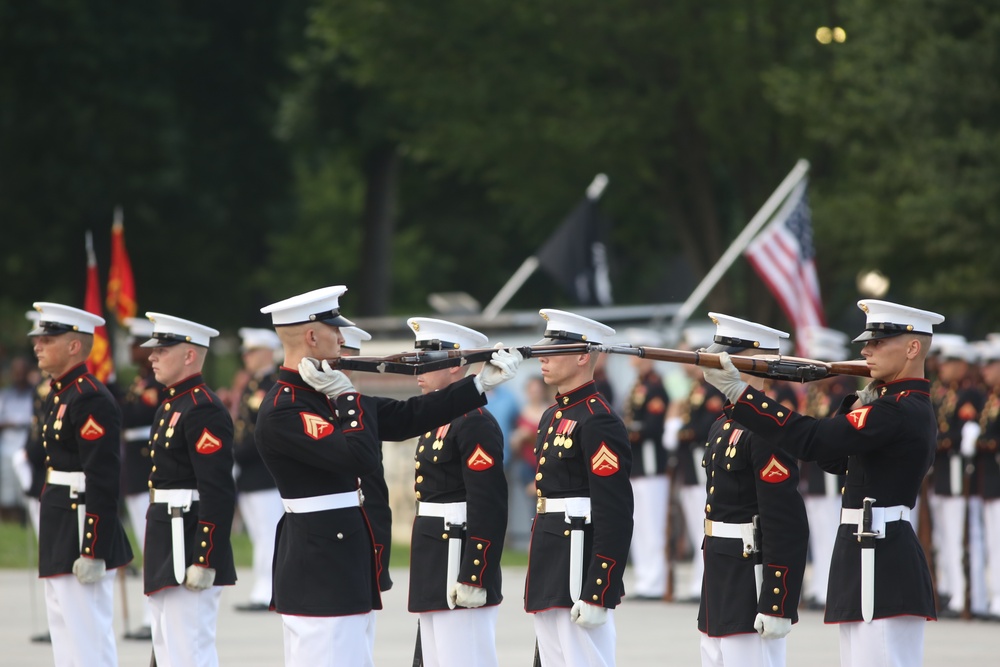 Marine Barracks Washington D.C. Tuesday Sunset Parade 07.03.2018