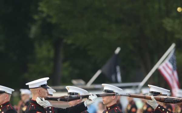 Marine Barracks Washington D.C. Tuesday Sunset Parade 07.03.2018